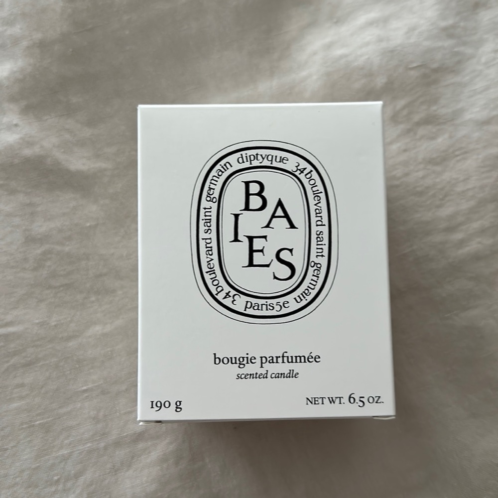 New Diptyque Baies Candle 190g 6.5oz classic